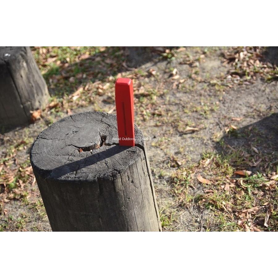 【刃付き】 クサビ 薪割り くさび ログスプリッター 19.5cm Sサイズ 鉄製(1個）｜roostoutdoors｜02