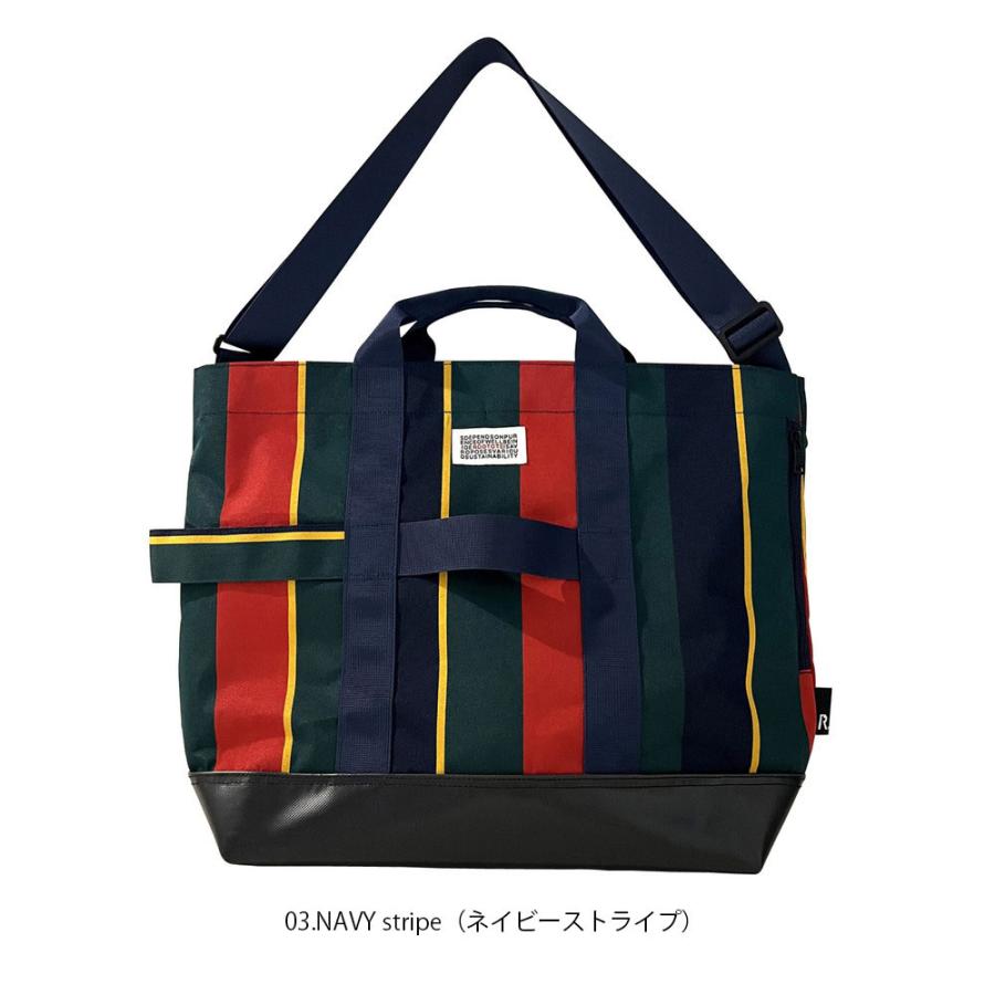 1368 ルートート（ROOTOTE）/SN.グランデ.2way.シェア-A（全5種）軽量 撥水加工 自立 無地 ストライプ 手持ち 肩掛け A4サイズ収納 おしゃれ かわ…｜rootote-store｜04