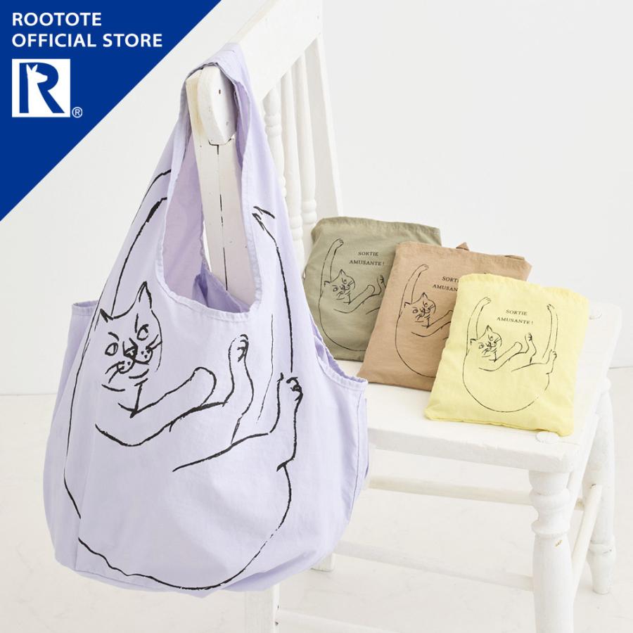 【ルートート公式】EU.ルーショッパー.ブラサガリネコ-B（全6種） 品番3543 | ROOTOTE