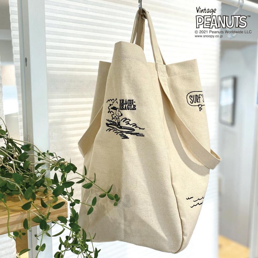 8195 ルートート（ROOTOTE）/IP.トール2wayハンドル.PEANUTS ピーナッツ-6P（全3種）スヌーピー A4サイズ収納 キャンバス 刺繍 おしゃれ かわいい…｜rootote-store｜13