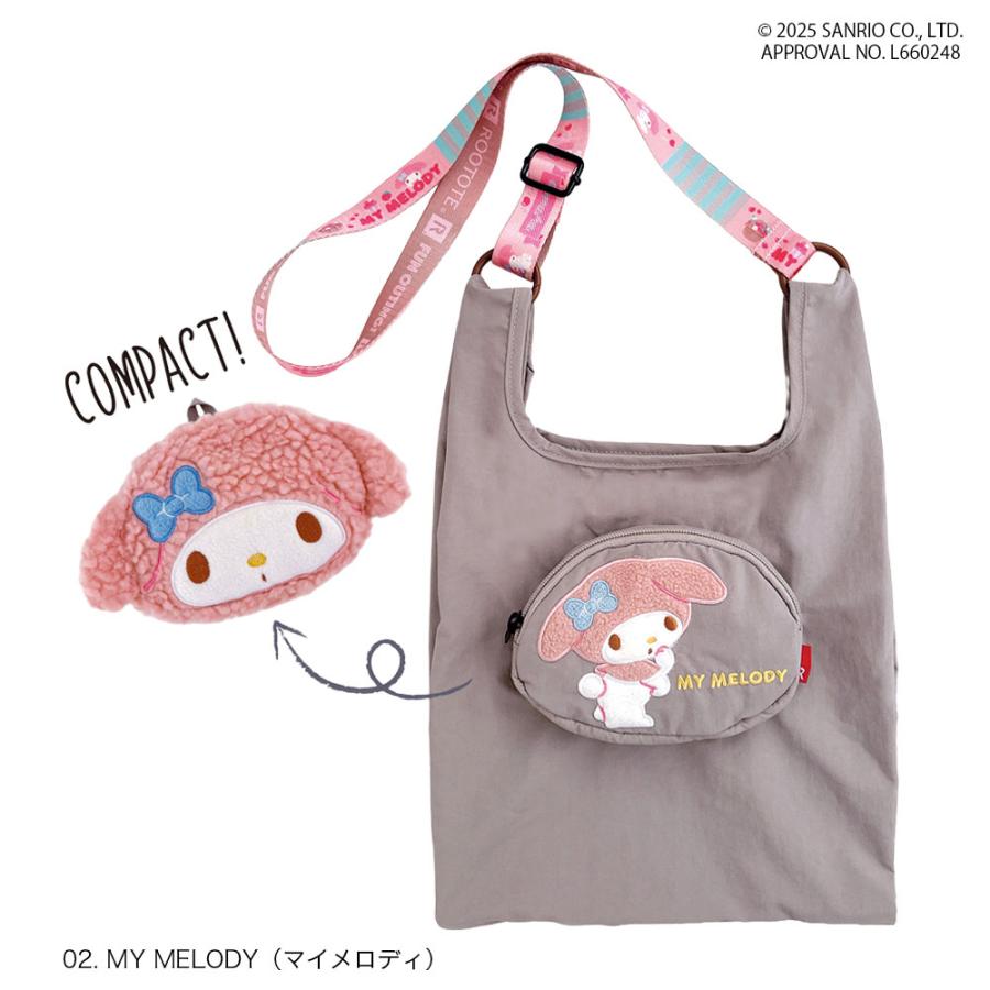 【ルートート公式】IP.ルーショッパーミッド.サンリオキャラクターズA（全4種）2025新作 品番8465 | ROOTOTE | 02