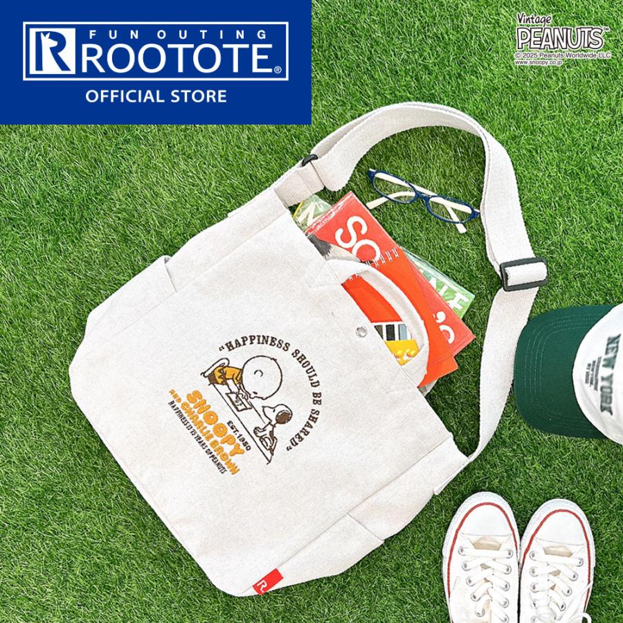 【ルートート公式】IP.ミディアム.2way.ピーナッツ-0X（全3種）2025新作 品番8467 | ROOTOTE