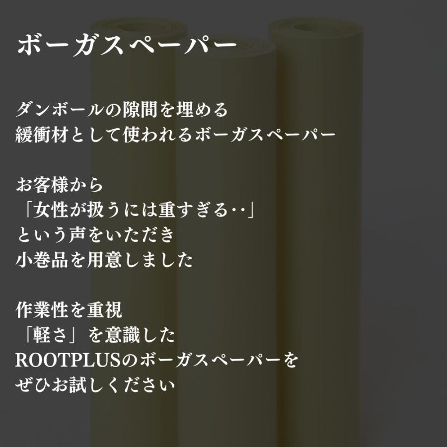 紙緩衝材 ボーガスペーパー 382×100 2本 ミシン目なし 無地 梱包用 小巻 更紙 詰め紙 ボーカスペーパー紙 緩衝材 緩衝紙 詰め物 隙間埋め 送料無料 |  | 02