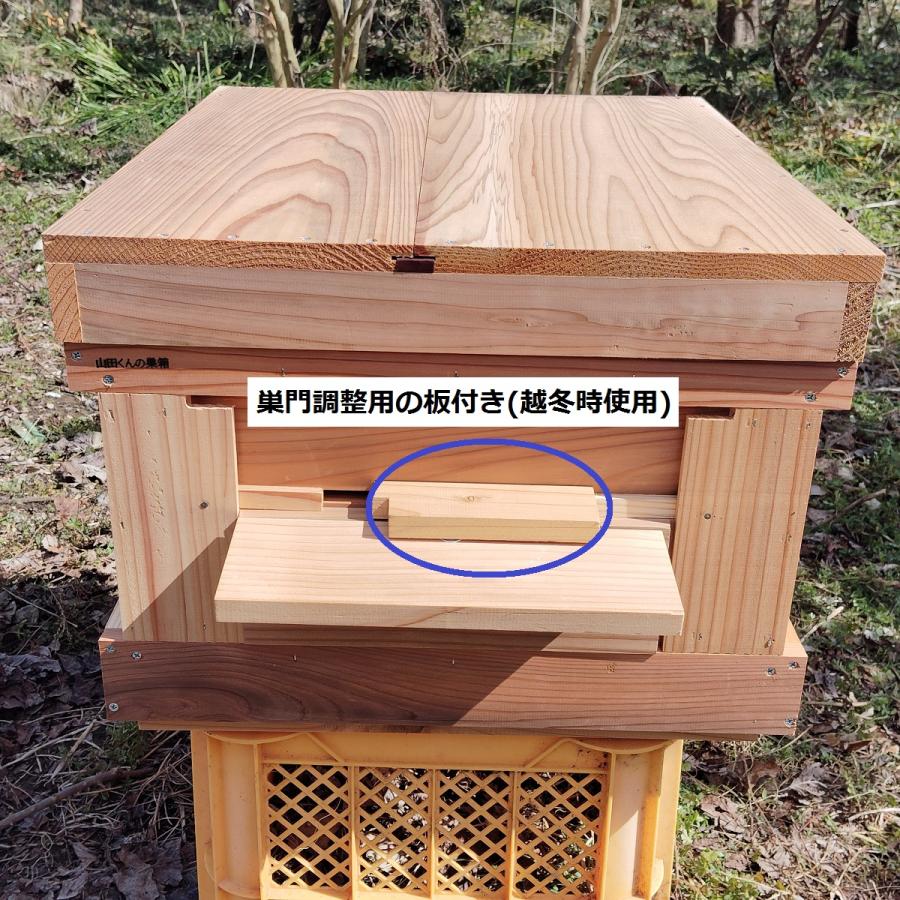 西洋ミツバチ巣箱 山田くんのミツバチ巣箱 10枚タイプ : 山田くんの