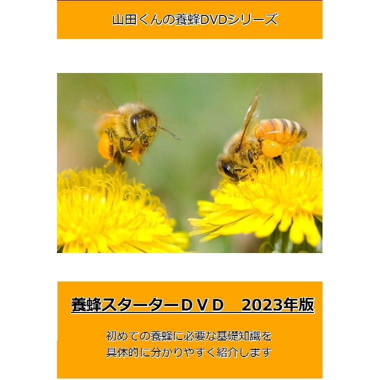 西洋ミツバチ 種蜂 新王5枚群　巣礎枠1枚 山田くんのミツバチ巣箱7枚タイプ　入門編DVD付き｜roots-pb｜13