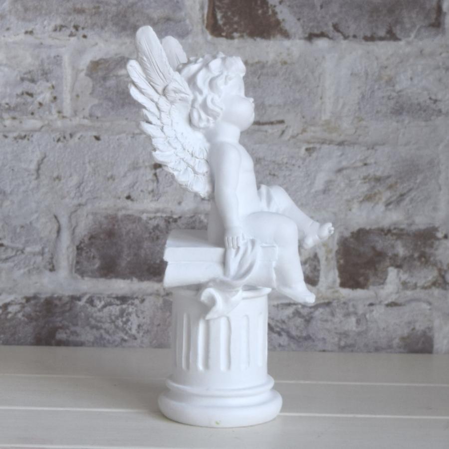 ガーデンオブジェ　天使　ヨーロピアン　園芸　エンジェル　アンティーク　置物　庭 楽天市場】送料無料 【フレアーエンジェル 】 天使置物 【ガーデニング