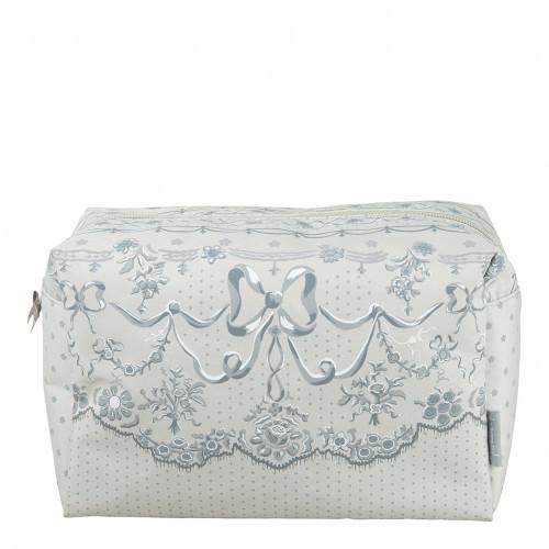 マチルドエム【Mathilde M】 ポーチ M リボン レース柄 |  | 01