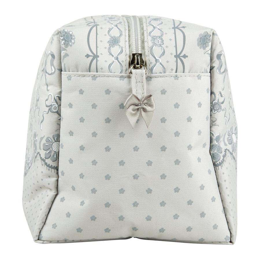 マチルドエム【Mathilde M】 ポーチ M リボン レース柄 |  | 03