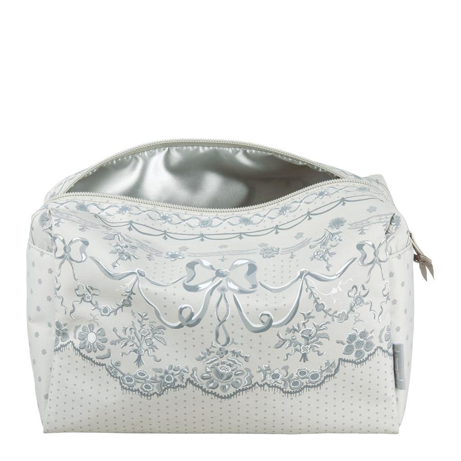 マチルドエム【Mathilde M】 ポーチ M リボン レース柄 |  | 04