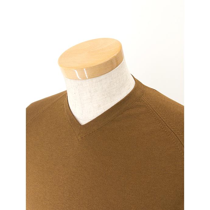 20%OFF】ADLFO Cashmere/アドルフォ カシミア/ショートVネックニット 