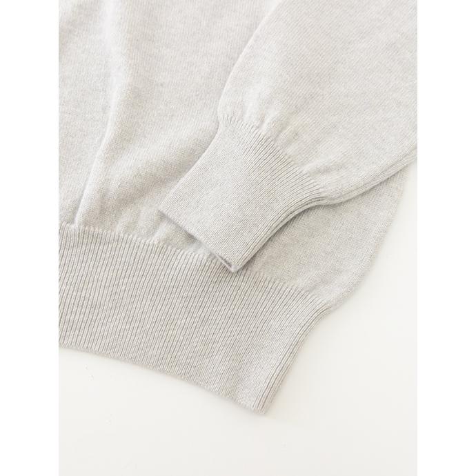 アドルフォ カシミア ADLFO Cashmere ロロピアーナカシミアクルーネックニット イタリア製 ライトグレージュ adl482001 | ブランド登録なし | 03