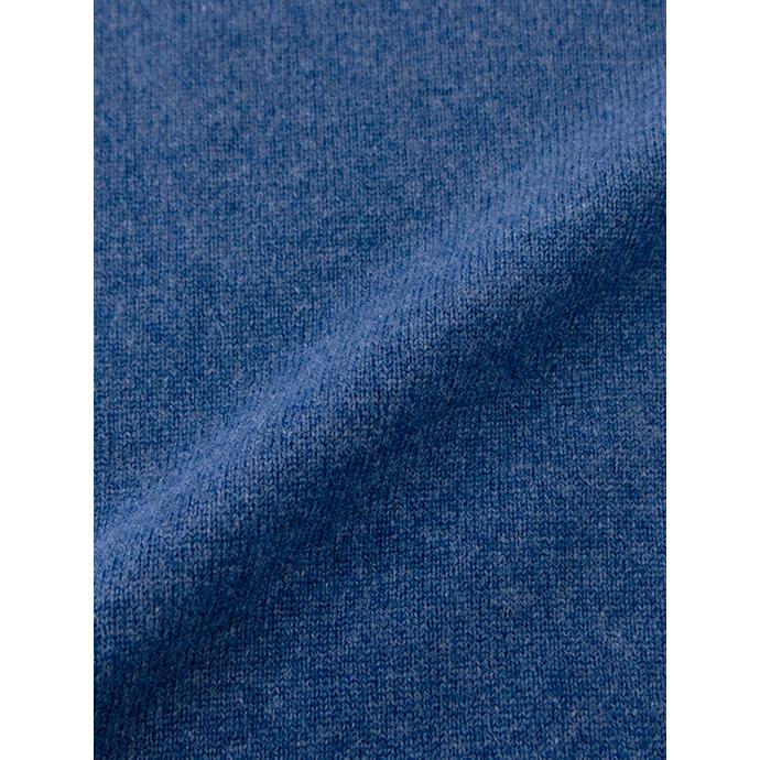 アドルフォ カシミア ADLFO Cashmere ロロピアーナカシミアクルーネックニット イタリア製 ブルー adl482002 | ブランド登録なし | 02