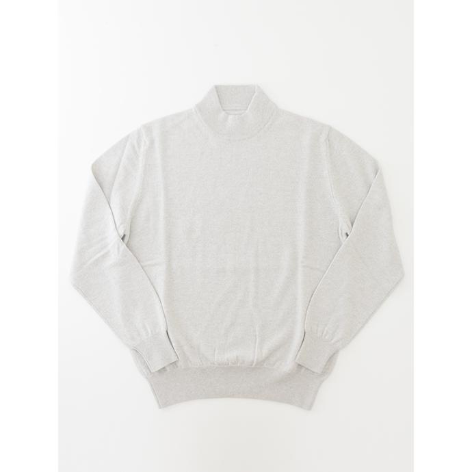 アドルフォ カシミア ADLFO Cashmere ロロピアーナカシミアモックネックニット イタリア製 ライトグレージュ adl482004 | ブランド登録なし | 01