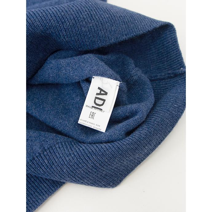 アドルフォ カシミア ADLFO Cashmere ロロピアーナカシミアモックネックニット イタリア製 ブルー adl482005 | ブランド登録なし | 04
