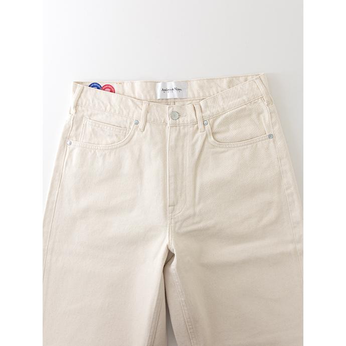 【30％OFF】アトリエ・ド・ニーム Atrliers de Nimes ジーンズ/デニムパンツ フランス製  エクリュ adn500602 | ブランド登録なし | 03