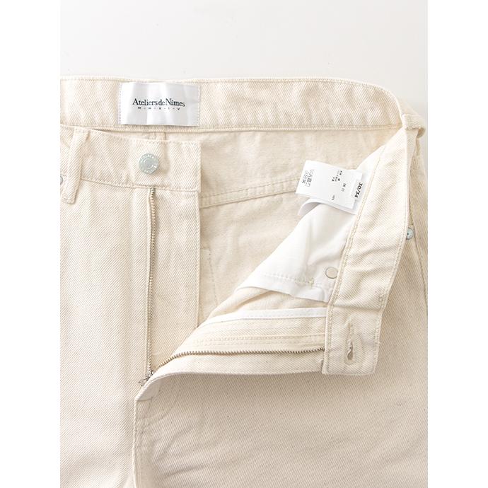 【30％OFF】アトリエ・ド・ニーム Atrliers de Nimes ジーンズ/デニムパンツ フランス製  エクリュ adn500602 | ブランド登録なし | 04