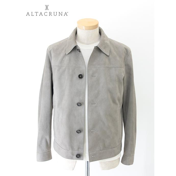 アルタクルーナ ALTACRUNA 超軽量スエードジャケット イタリア製 
