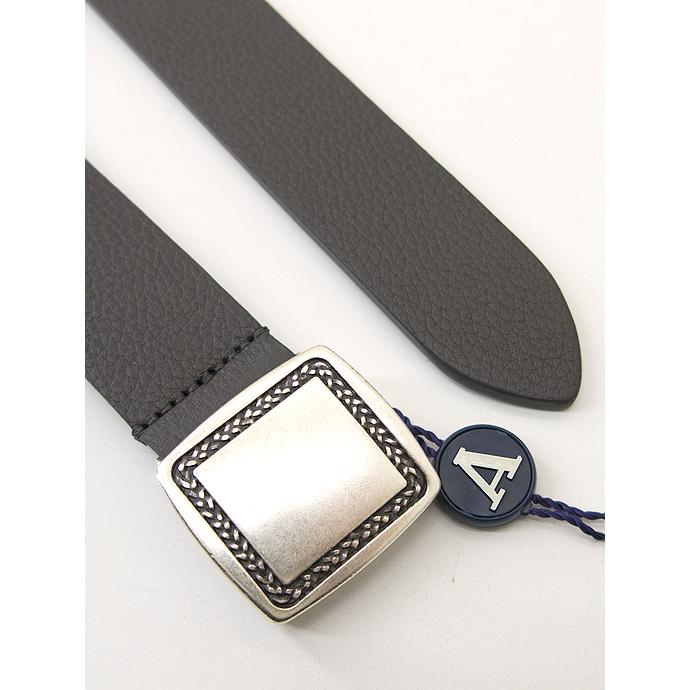 Andersons/アンダーソンズ/スクエアバックルベルト/グレー/and440202 