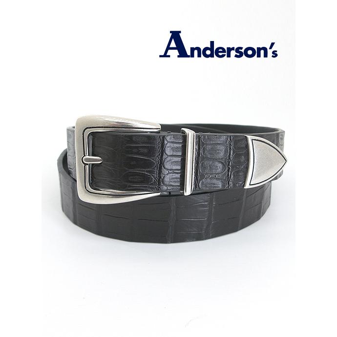 Anderson's Anderson's/アンダーソンズ/マットクロコレザー Anderson's Anderson's/アンダーソンズ/マットクロコレザー