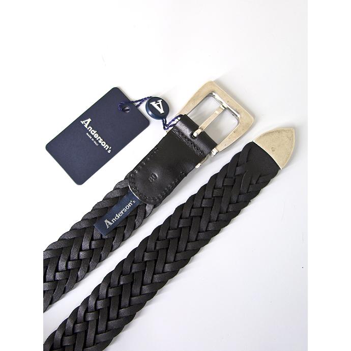 Anderson's（アンダーソンズ） メッシュレザーベルト/プンターレ
