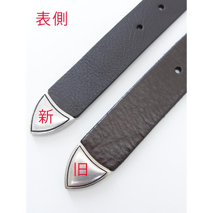 アンダーソンズ Andersons レザーベルト/プンターレ イタリア製 ダークブラウン and501802 | Anderson's | 01