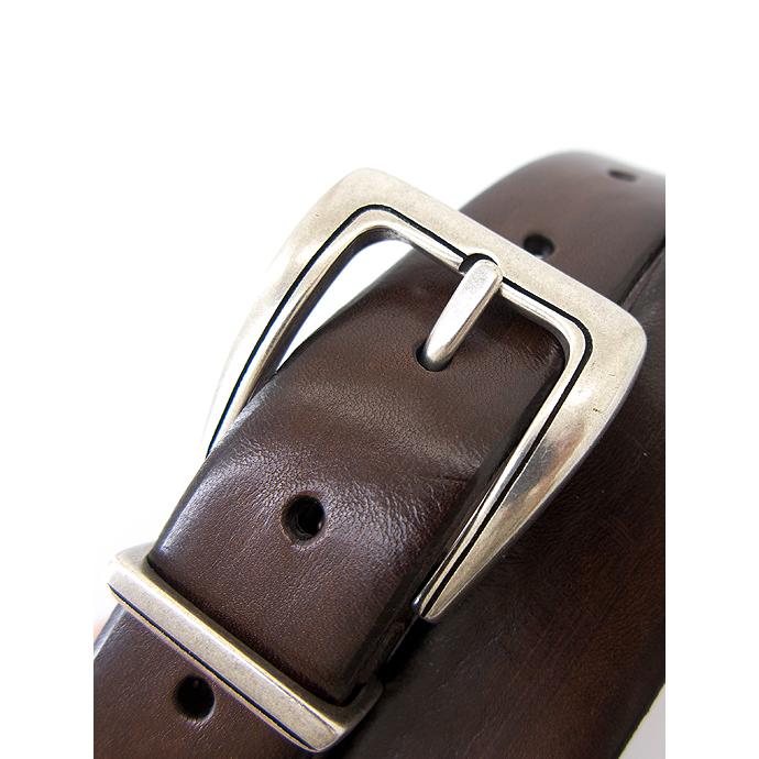 アンダーソンズ Andersons レザーベルト/プンターレ イタリア製 ダークブラウン and501802 | Anderson's | 03