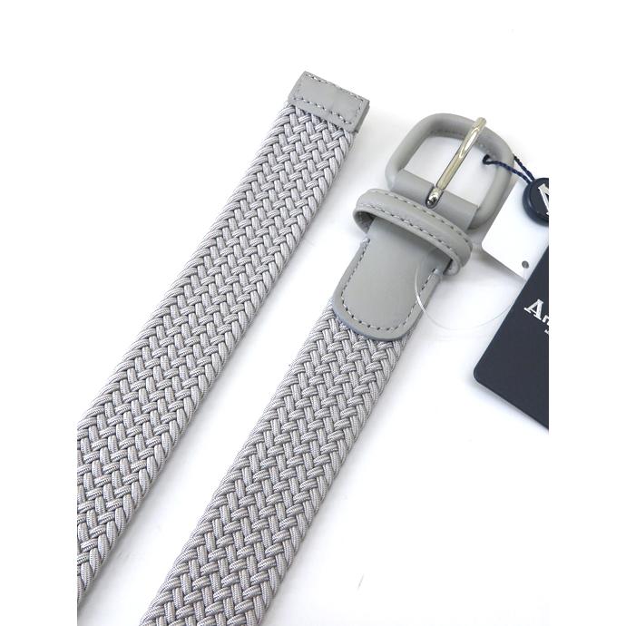 アンダーソンズ Andersons ストレッチメッシュベルト イタリア製 シルバー and502402 |  | 02