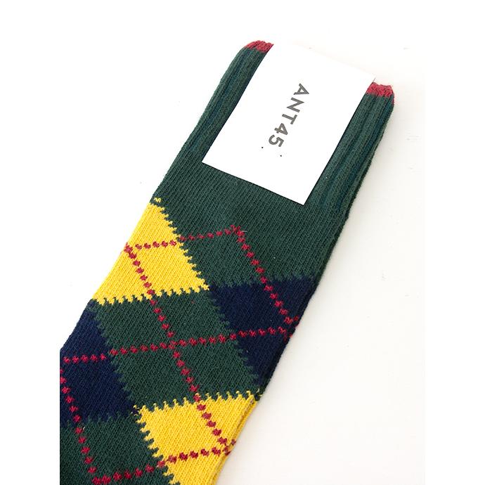 アント クワランタチンクエ ANT45 カジュアルソックス/LUOSTO イタリア製 グリーン ant481606 | ANT45 | 01