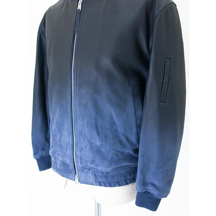 【40％OFF】アルマ ARMA ボマージャケット/グラデーションスエードヌバック/IVAN ネイビー arm501401 |  | 03