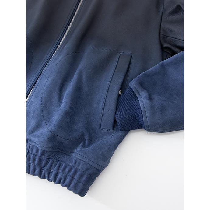 【40％OFF】アルマ ARMA ボマージャケット/グラデーションスエードヌバック/IVAN ネイビー arm501401 |  | 05