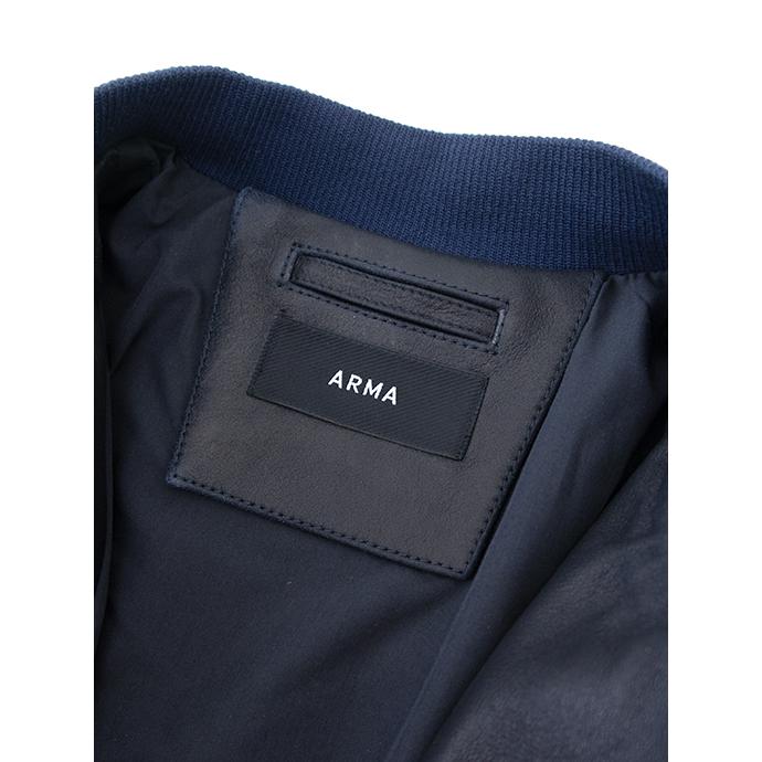 【40％OFF】アルマ ARMA ボマージャケット/グラデーションスエードヌバック/IVAN ネイビー arm501401 |  | 07
