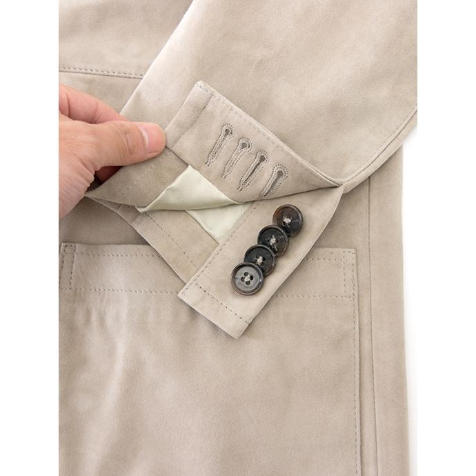 【40％OFF】アルマ ARMA ダブルジャケット/スエード/BRANSON グレージュ arm501402 |  | 06