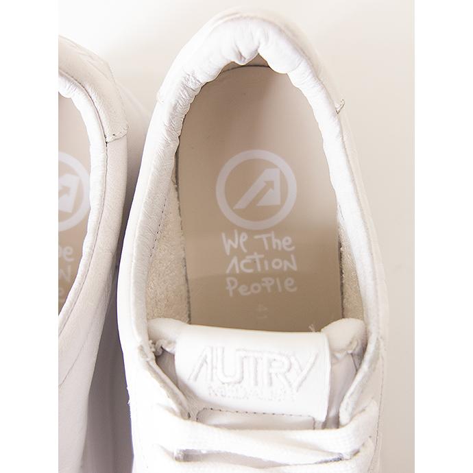 AUTRY/オートリー/ゴートレザースニーカー/medalist/メダリスト/ホワイト/aut461403 0cm 5cm