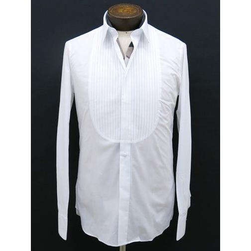 バグッタ(Bagutta)/ピンタックシャツ/ホワイト/bag280202 | Bagutta