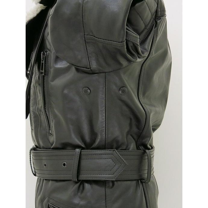 Belstaff ベルスタッフ ムートンレザーライダースジャケット Falmouth Jacket ブラック Bel Bel 1 Rootweb 通販 Yahoo ショッピング