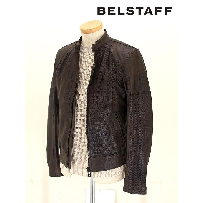 正規品 BELSTAFF ベルスタッフ レザーブルゾン MORELAND BLOUSON BLACK