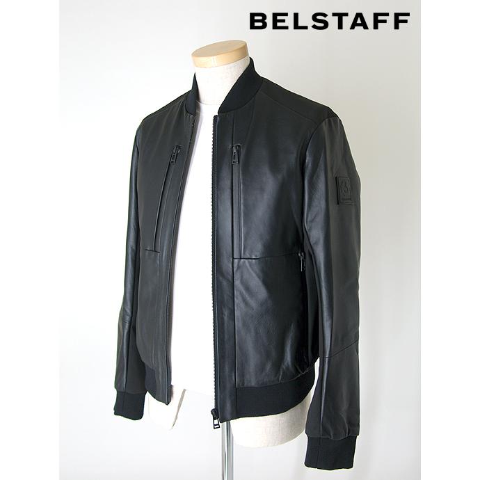 40％OFF】BELSTAFF/ベルスタッフ/ハイブリッドレザーブルゾン 