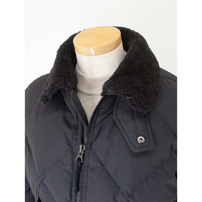 ベルスタッフ BELSTAFF ムートンダウンジャケット/HAWKRIDGE JACKET ブラック bel462001 | BELSTAFF | 02