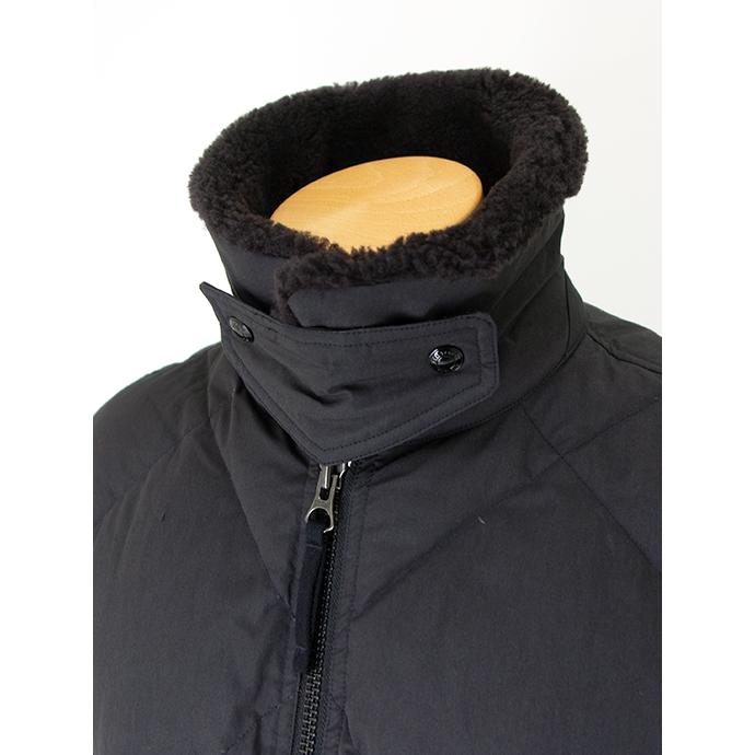 ベルスタッフ BELSTAFF ムートンダウンジャケット/HAWKRIDGE JACKET ブラック bel462001 | BELSTAFF | 03