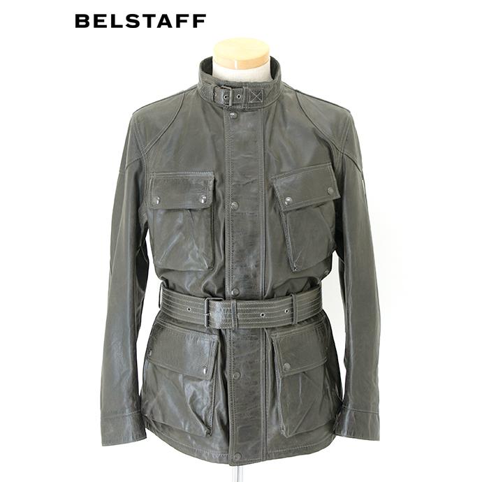 【イタリア製】BELSTAFF オイルドコットン　ショートライダースジャケット イタリア製】BELSTAFF オイルドコットン ショートライダースジャケット