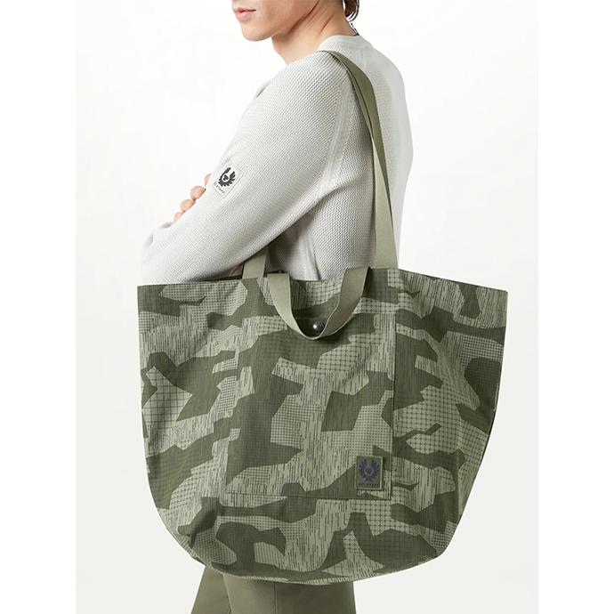 ベルスタッフ BELSTAFF リバーシブルトートバッグ/TERRAIN CAMO TOTE BAG カモフラージュ×オリーブ bel500613 | BELSTAFF | 02