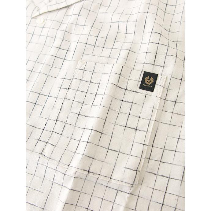 【50％OFF】ベルスタッフ BELSTAFF 半袖シャツ/オープンカラー/ソフトコットン/TIDE SHIRT ナチュラル bel500809 | BELSTAFF | 04