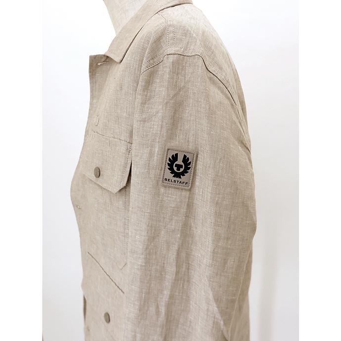 ベルスタッフ BELSTAFF リネンオーバーシャツ ベージュ bel520809 |  | 01
