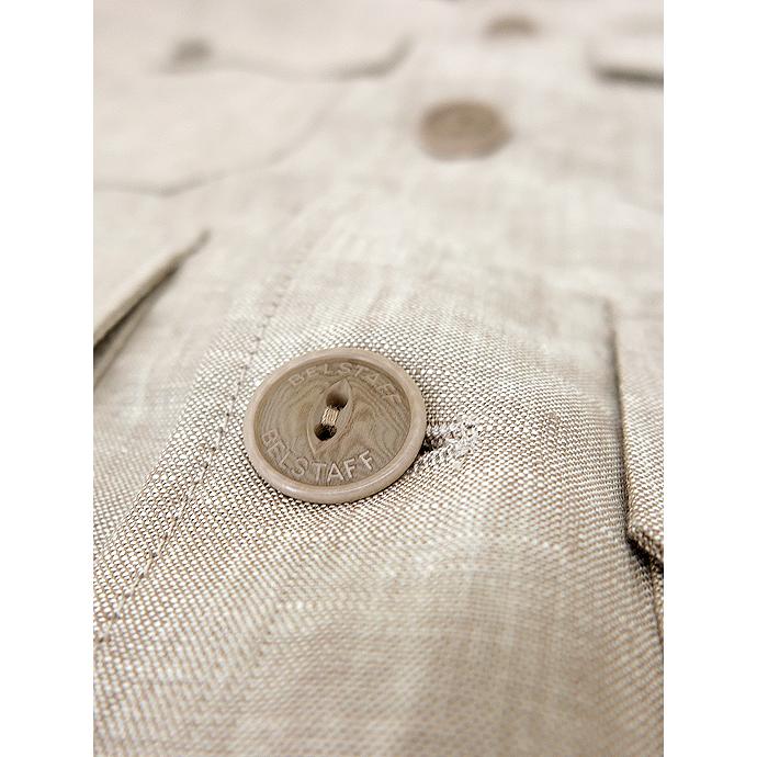 ベルスタッフ BELSTAFF リネンオーバーシャツ ベージュ bel520809 |  | 04