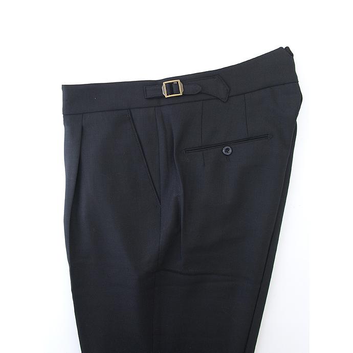 BERWICH ベルウィッチ サルーテ 1プリーツ ウールサキソニー パンツ