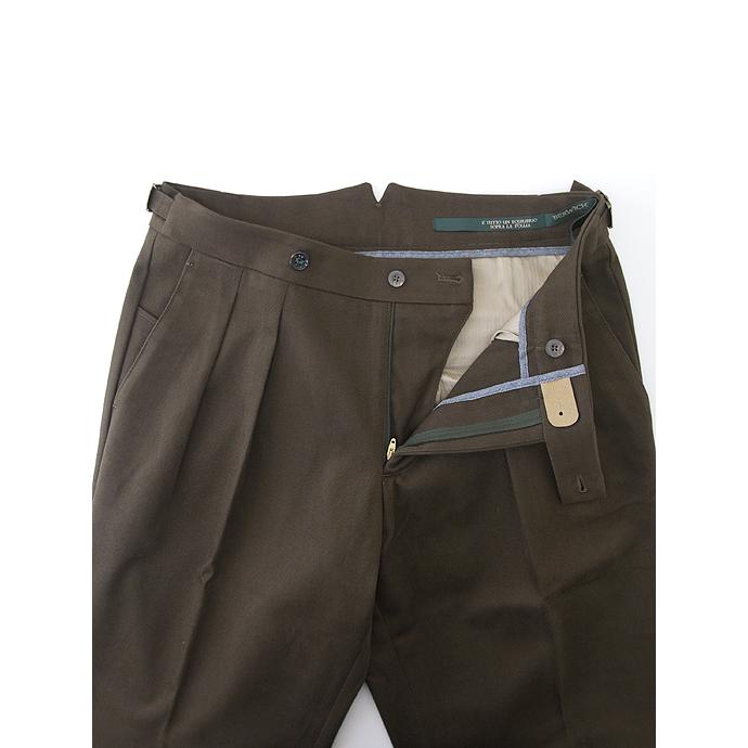 2025，限定セール BERWICH/ベルウィッチ/2プリーツベルトレスパンツ