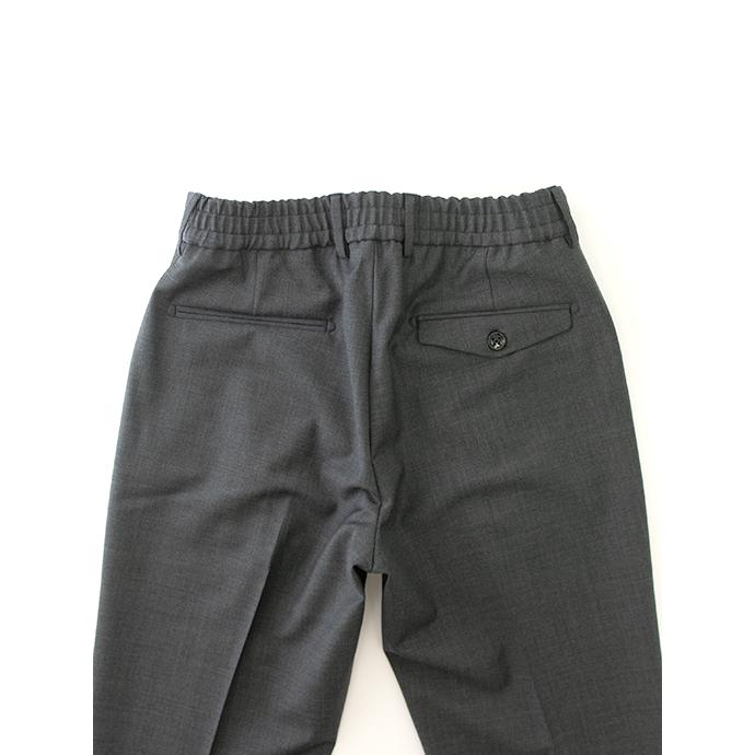 【40％OFF】ベルウィッチ BERWICH 1プリーツシャーリングパンツ/BERTO/ウォッシャブルストレッチソフトウール イタリア製 グレー bew501601 | BERWICH | 05