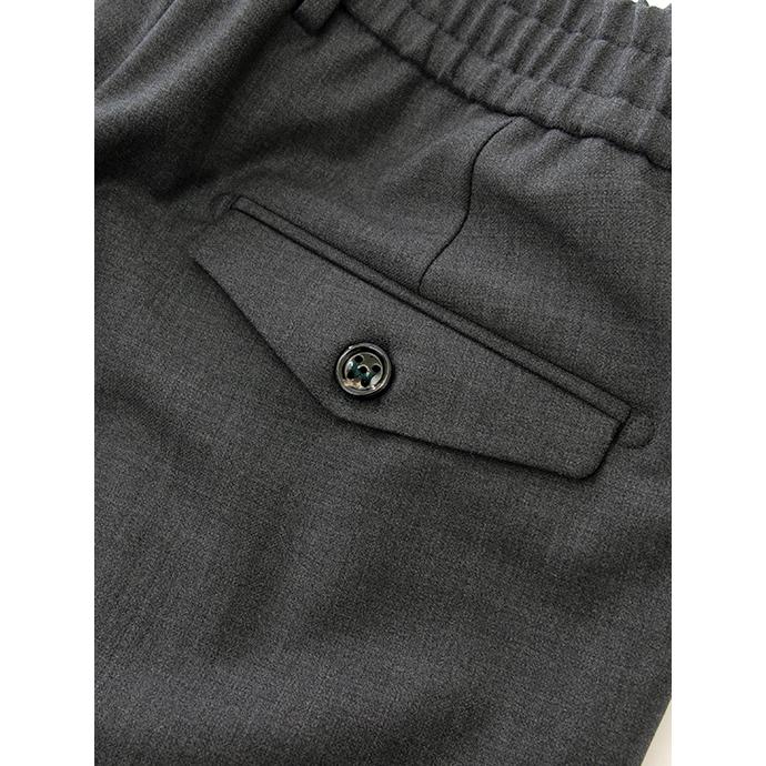 【40％OFF】ベルウィッチ BERWICH 1プリーツシャーリングパンツ/BERTO/ウォッシャブルストレッチソフトウール イタリア製 グレー bew501601 | BERWICH | 06