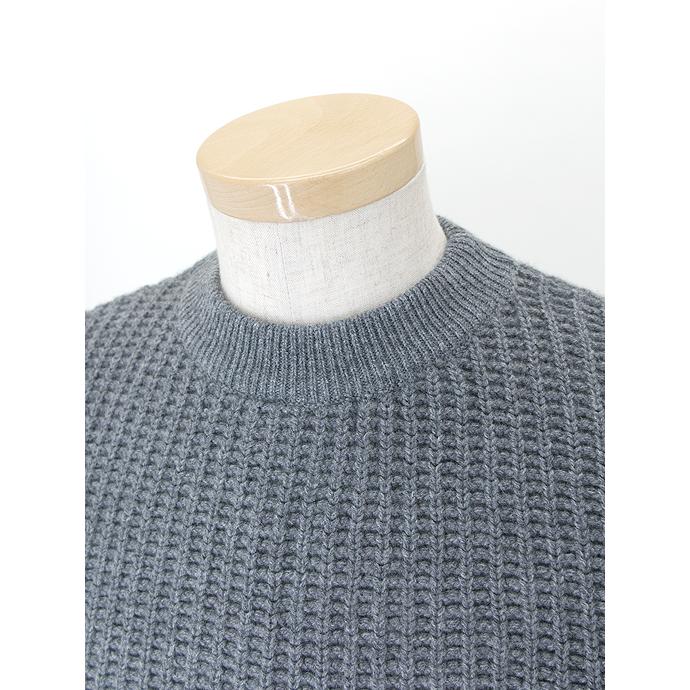 【30％OFF】BIBLIOTHECA/ビブリオテカ/ローモックネックニット/Loro Pianaベビーカシミア/手洗い可/グレー/bib442002 | ブランド登録なし | 02