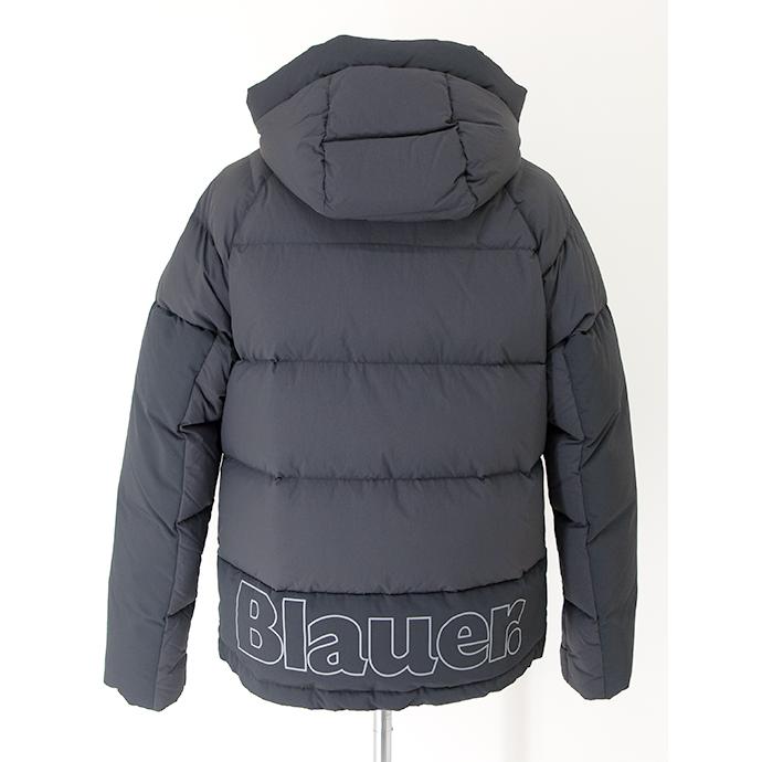 【30％OFF】ブラウアー Blauer フーデッドダウンジャケット ブラック bla502001 | Blauer | 02